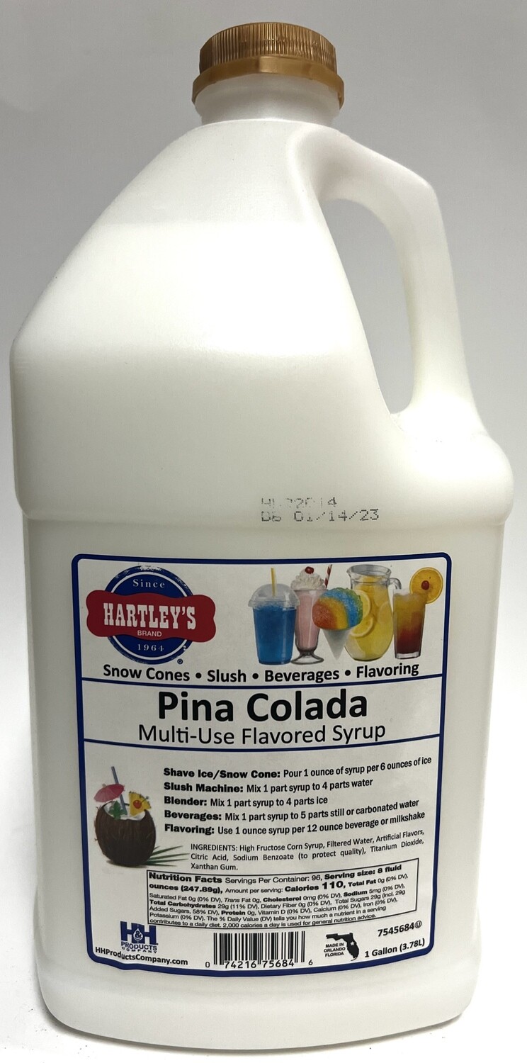 PINA COLADA SYRUP