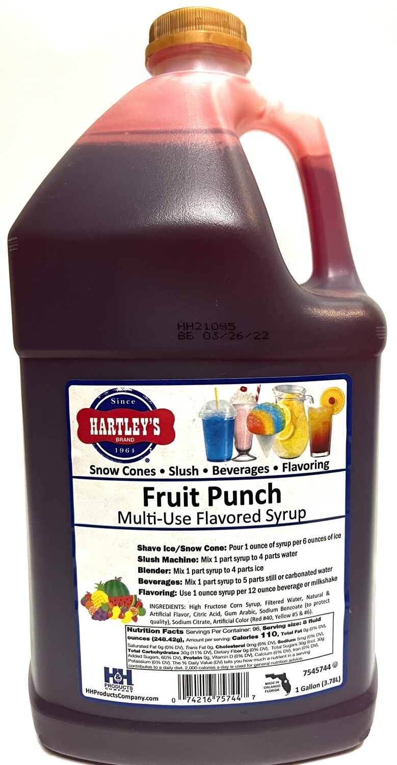FRUIT PUNCH SYRUP