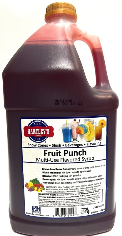 FRUIT PUNCH SYRUP