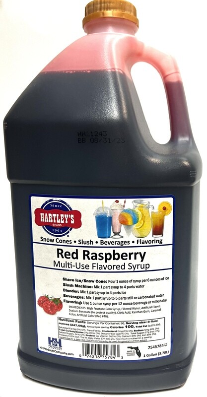 RED RASPBERRY SYRUP