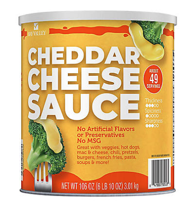 CHEDDAR CHEESE SAUCE