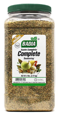 BADIA COMPLETE SEASONING 6LB
