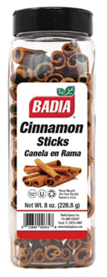 BADIA CINNAMON STICKS 8oz