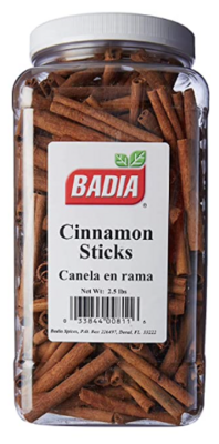 BADIA CINNAMON STICKS 2.5lb