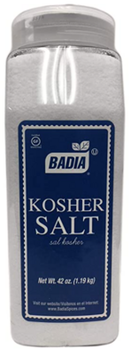 BADIA KOSHER SALT