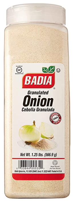 BADIA ONION GRANULATED 1.25LB