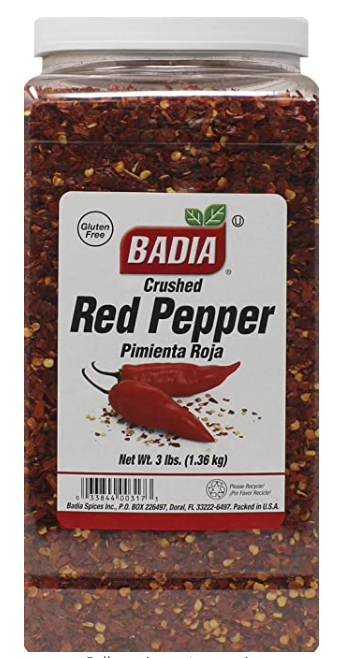 BADIA RED CRUSHED PEPPER 3LB