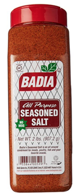 BADIA SEASONED SALT 2LB