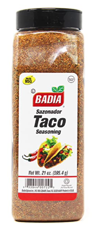 BADIA TACO SEASONING
