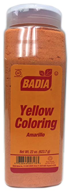 BADIA YELLOW COLORING