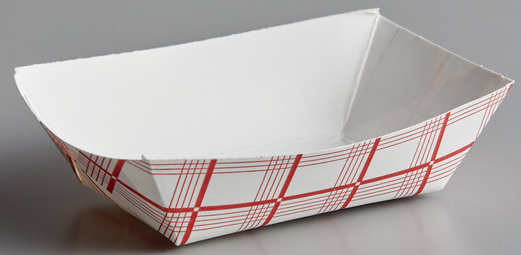 PAPER FOOD TRAY #25