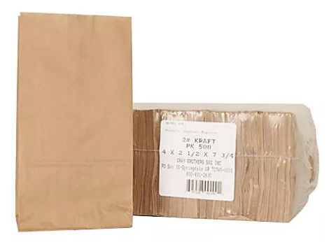 PAPER BAG 2# KRAFT