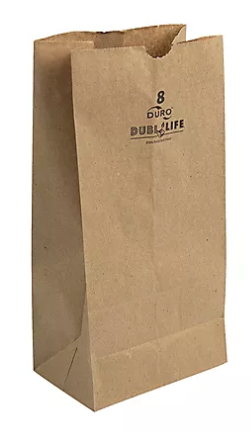 PAPER BAG 8# KRAFT