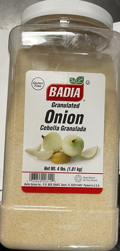 BADIA ONION GRANULATED 4LB