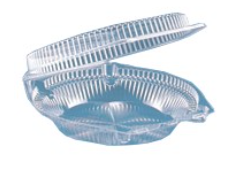 PIE CONTAINER CLEAR
