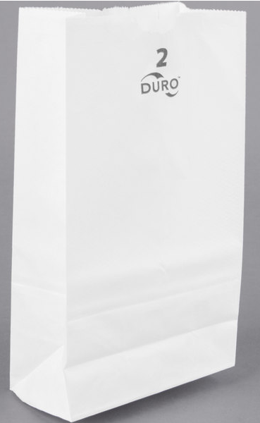 PAPER BAG 2# WHITE