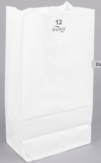 PAPER BAG 12# WHITE