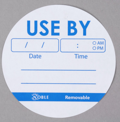 USE BY - LABELS