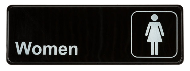&quot;WOMEN&quot; SIGN