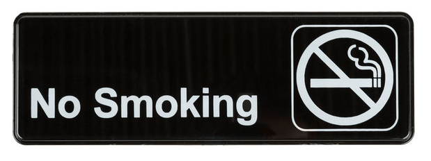 &quot;NOT SMOKING&quot; SIGN