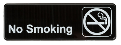 &quot;NOT SMOKING&quot; SIGN