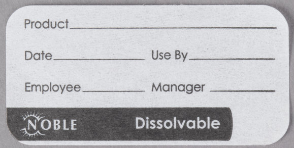 FOOD ROTATION LABELS