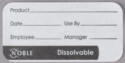 FOOD ROTATION LABELS