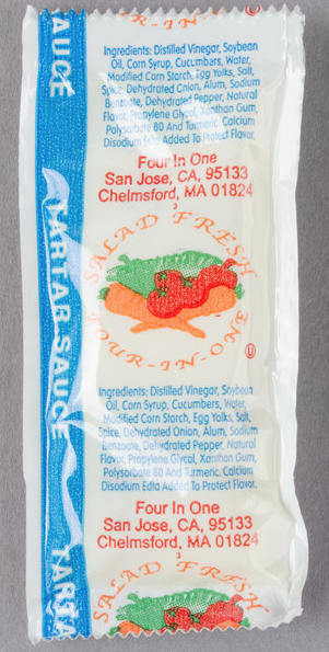 TARTAR SAUCE PACKETS