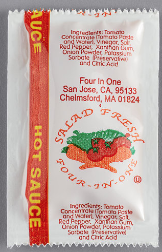 HOT SAUCE PACKETS