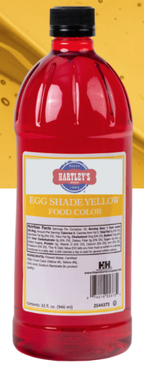 HARTLEY&#39;S EGG SHADE FOOD COLORING