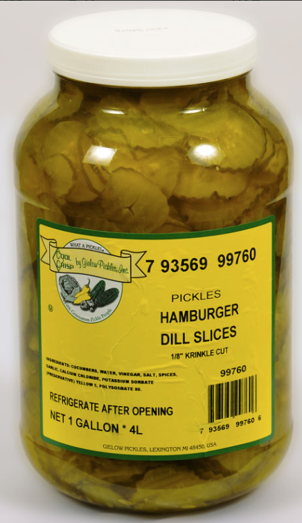 HAMBURGER DILL SLICES