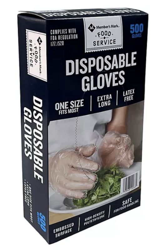 POLY GLOVES POWDER FREE