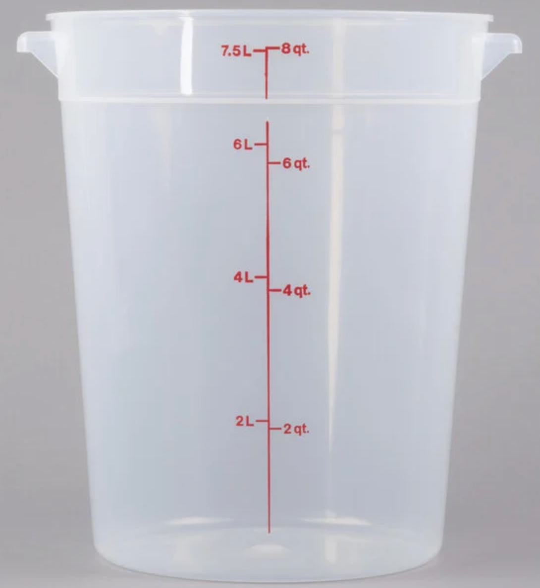 8 Qt ROUND CONTAINER