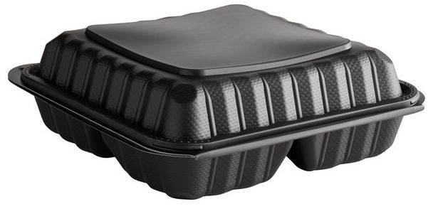 9X9 3C BLACK CONTAINER