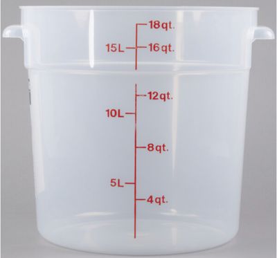 18 Qt ROUND CONTAINER