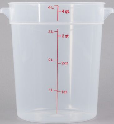 4 Qt ROUND CONTAINER