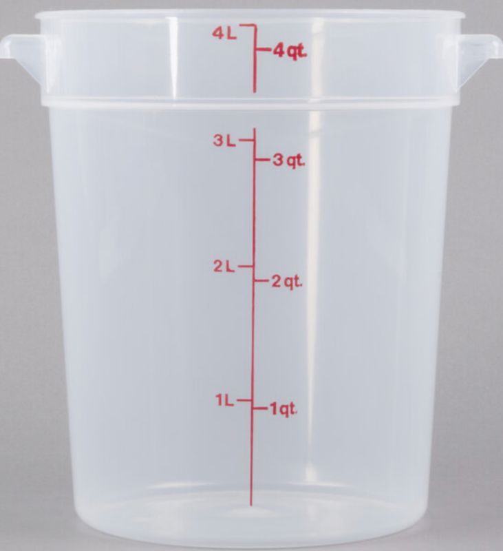 4 Qt ROUND CONTAINER