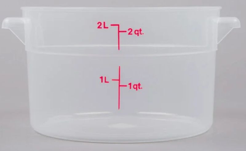 2 Qt ROUND CONTAINER