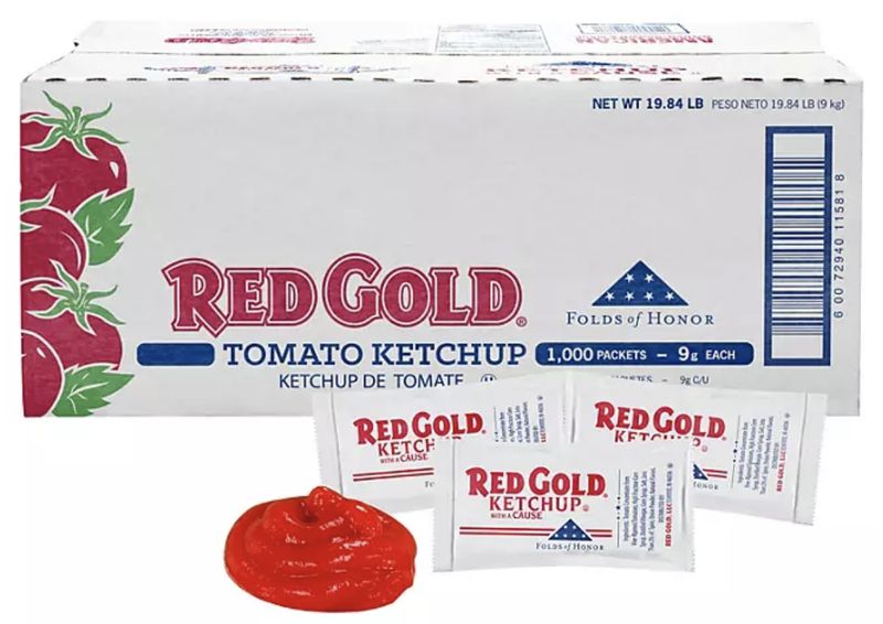 RED GOLD KETCHUP PACKETS