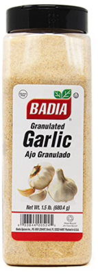 BADIA GRANULATED GARLIC