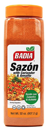 BADIA SAZON CORIANDER &amp; ANNATTO