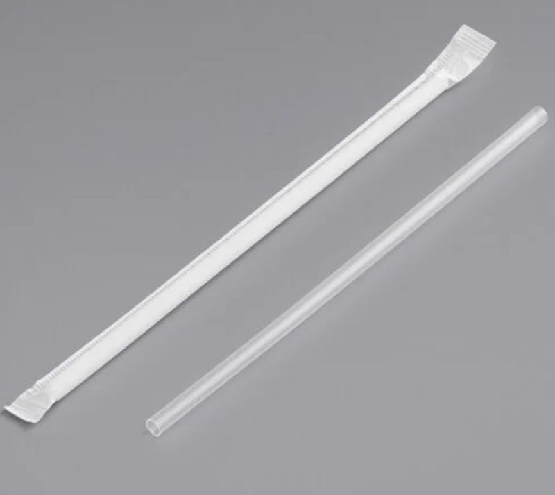 7.75" JUMBO STRAWS - WRAPPED