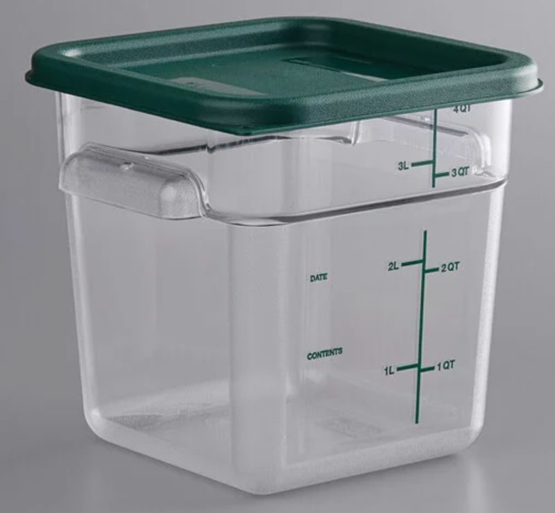 SQUARE 4QT STORAGE CONTAINER