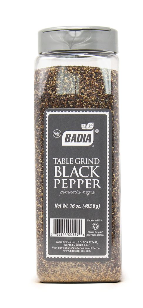 BADIA BLACK PEPPER TABLE GRIND