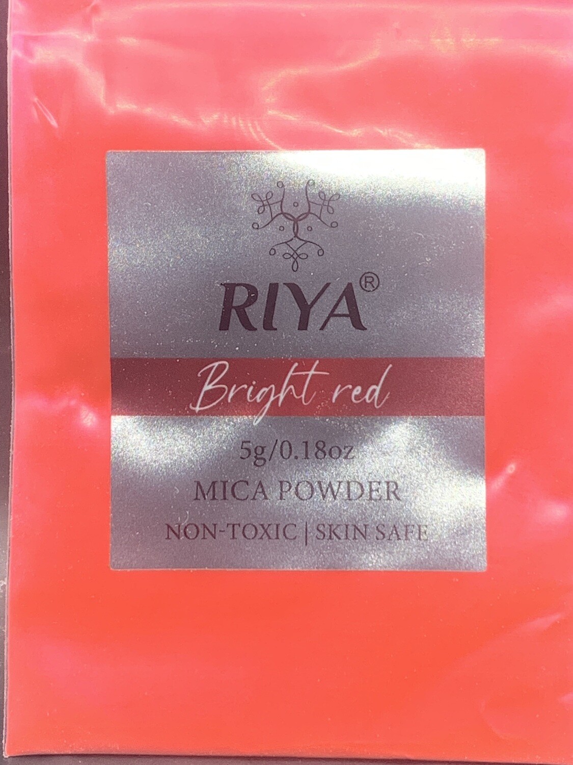 Bright red