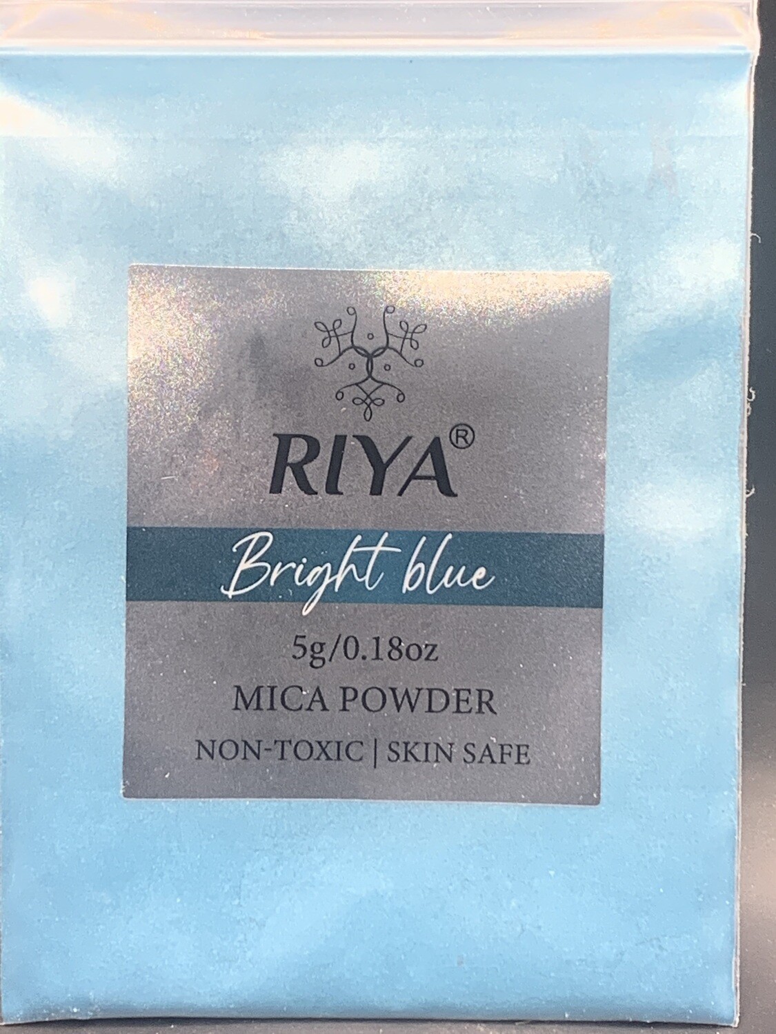 Bright blue
