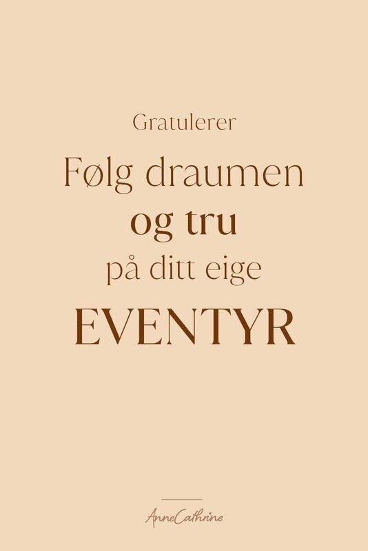 Lev sterkt - drøym stort -15