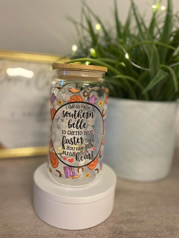 16oz Glass Can