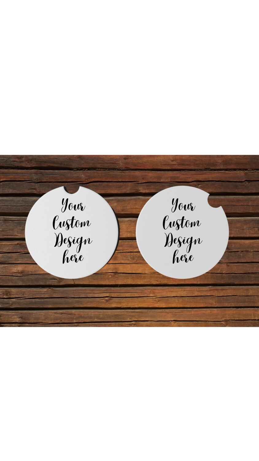 Custom car coaster