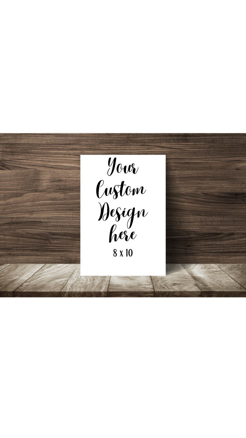 Custom 8x10 Canvas
